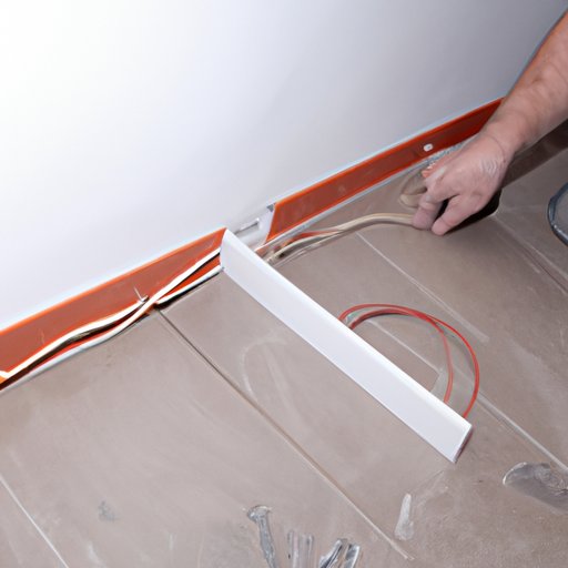 Run the Wires Along the Baseboard