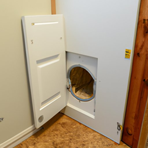 Install a Pocket Door to Conceal the Washer and Dryer