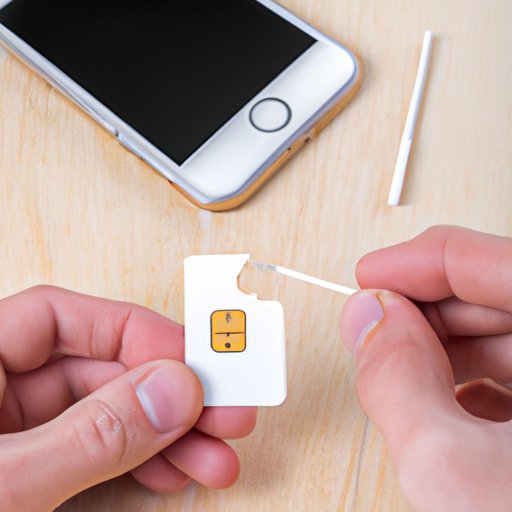 How to Quickly Insert a SIM Card in an iPhone