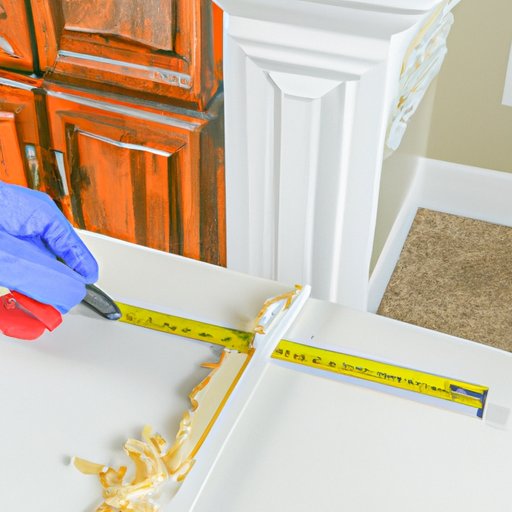 How to Measure and Cut Crown Molding for Kitchen Cabinets