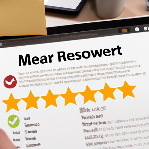 Reading Customer Reviews and Ratings