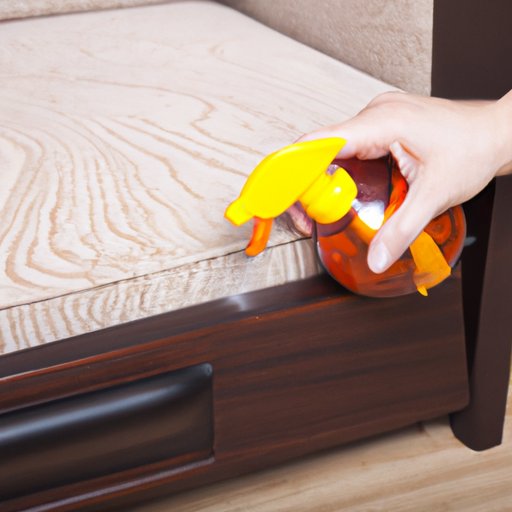 Clean Any Soiled Furniture Thoroughly with an Enzymatic Cleaner