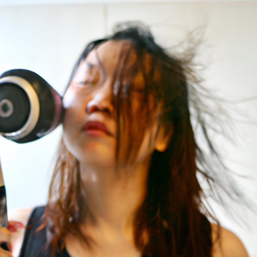 Blow Dry Hair After Showering