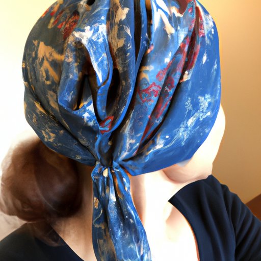 Wrapping Your Hair in a Silk Scarf or Bonnet