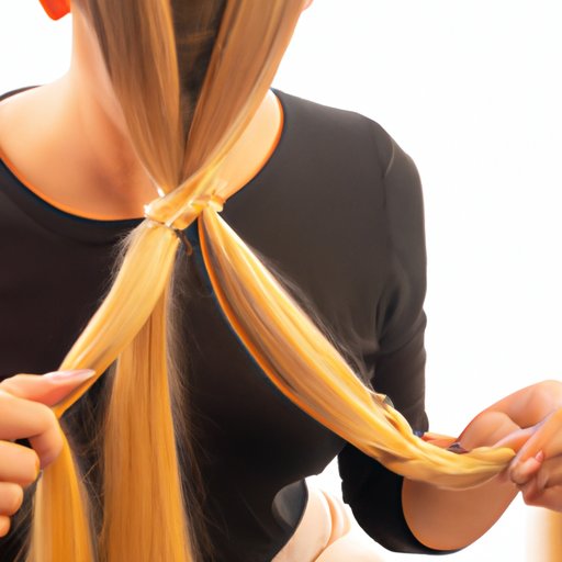 Create a Ponytail to Begin the Layers