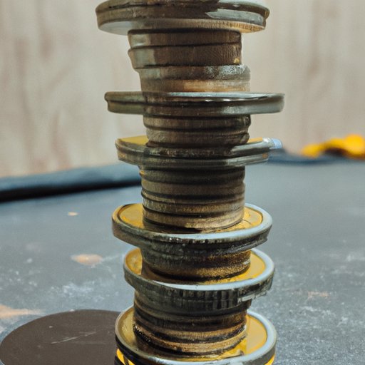 Create a Cake that Looks Like a Stack of Coins
