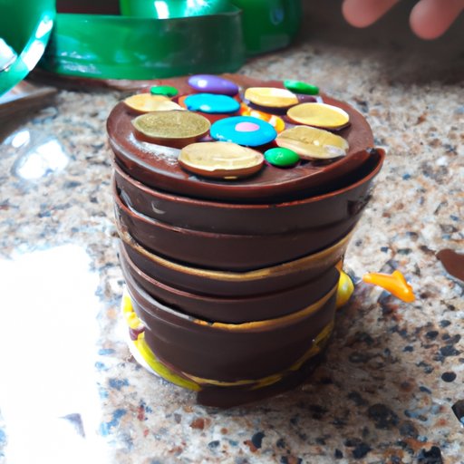 Make a Money Cake Using Chocolate Coins