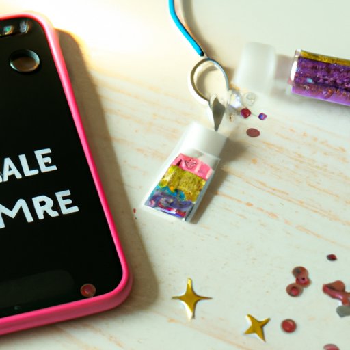Add Some Sparkle: How to Make a Personalized Phone Charm