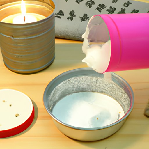 Assemble a Sploof with Baking Soda and Scented Candles