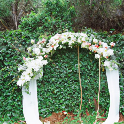 How to Make a Floral Wedding Archway on a Budget