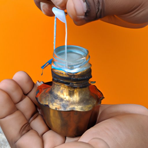 How to Craft a Beautiful Oil Lamp Using Everyday Materials