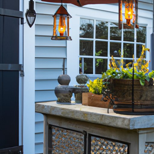 Ideas for Decorating and Accessorizing an Outdoor Kitchen