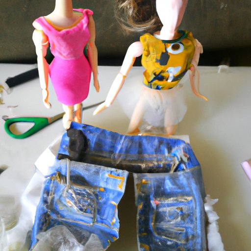 Upcycling Old Clothes into Barbie Clothing