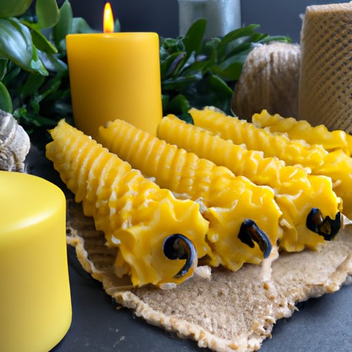 DIY Beeswax Candles for Home Decor and Aromatherapy