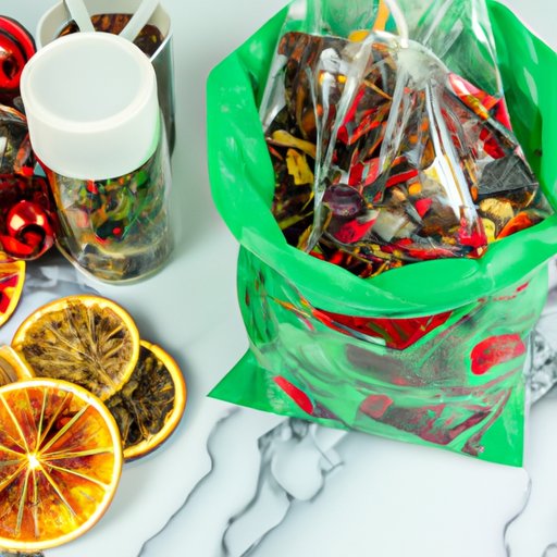 How to Make Christmas Simmering Potpourri Gift Bags for Friends and Family