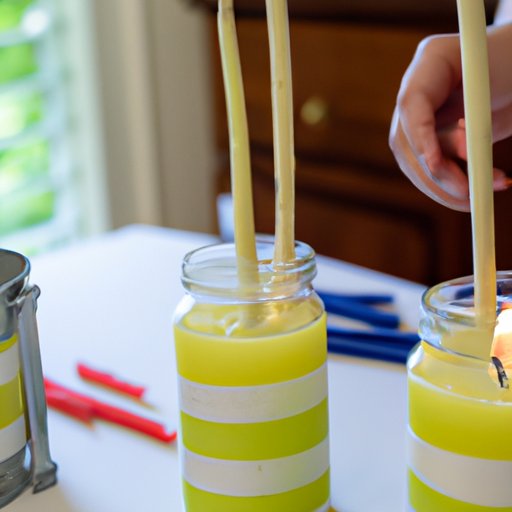 Crafting Citronella Candles for Summer BBQs