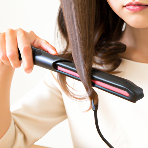 Use a Curling Iron or Flat Iron