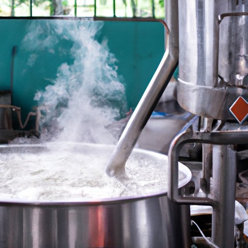 Boiling Water for Steam Distillation