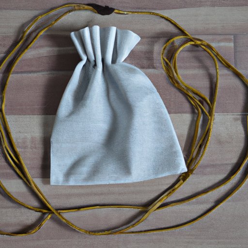 Crafting an Easy Drawstring Bag with Simple Materials
