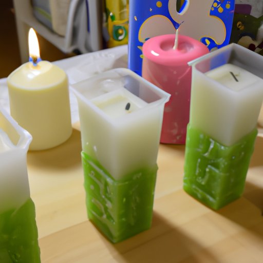 DIY Candle Making Using Molds