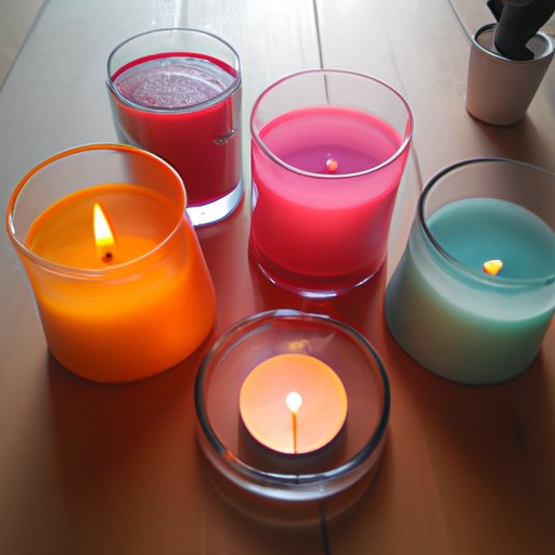 Explore Different Aromas and Colors for Candles