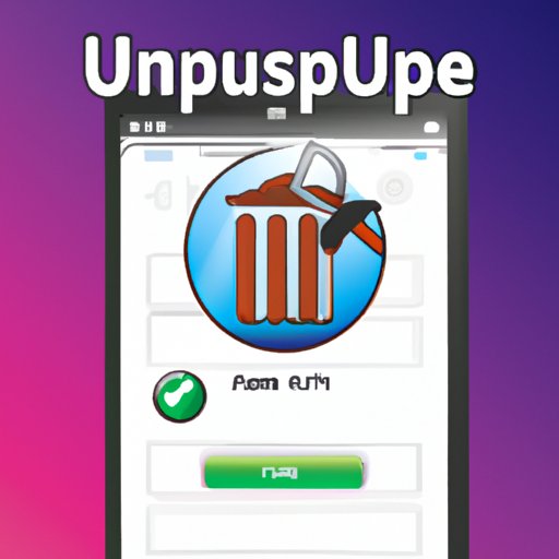 Uninstall Unused Programs and Apps