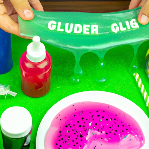 Make Your Own Slime Using Glue and Laundry Detergent