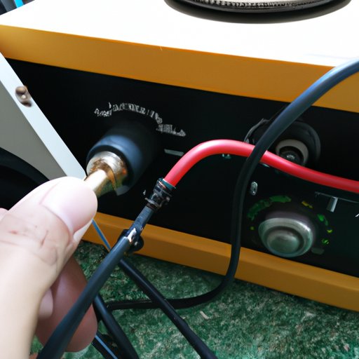 Connect the Speaker to an Amplifier