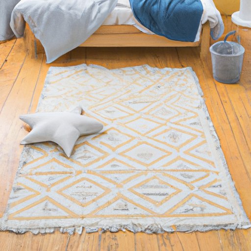  Place a Comfy Rug on the Floor Near Your Bed 