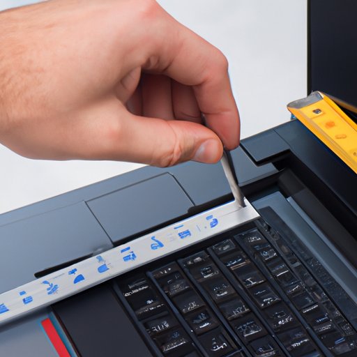 Measure the Thickness of the Laptop
