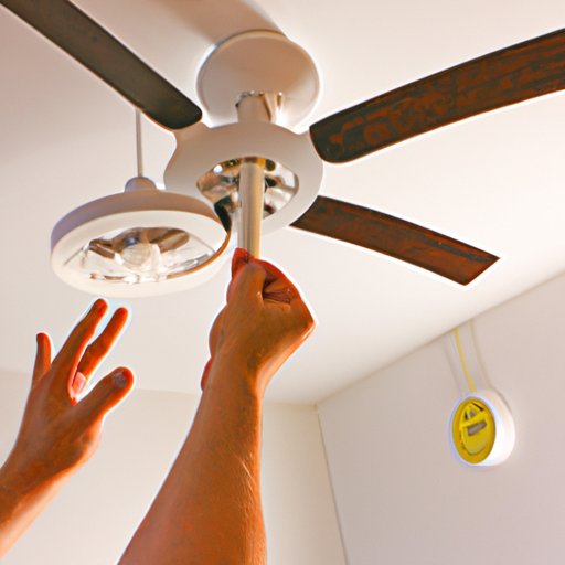 Measuring the Diameter of the Ceiling Fan