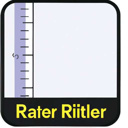 Use Ruler App for Lengths and Widths