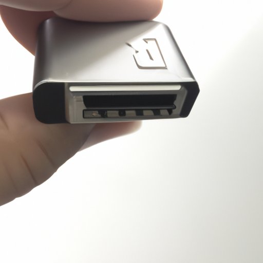 Use a Thunderbolt to HDMI Adapter