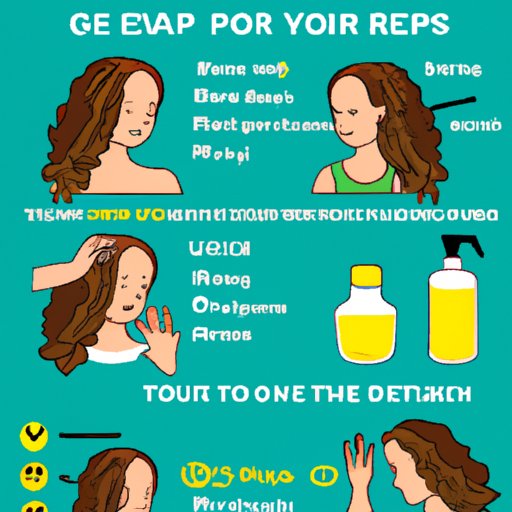 Instructions for Applying Natural Oils to Hair