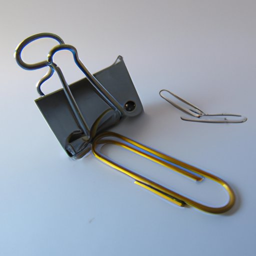 Pick the Lock with a Paperclip or Other Thin Metal Object