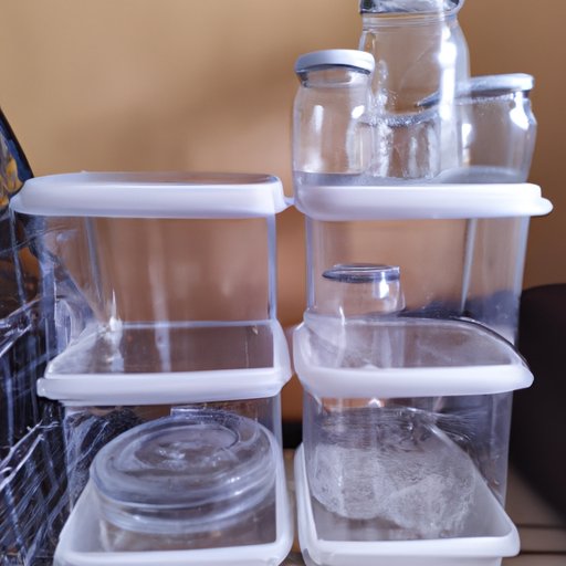 Utilize Clear Containers for Easy Access to Items