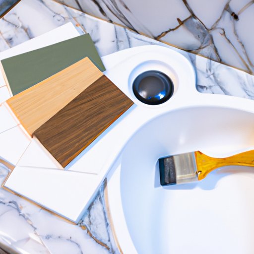 How to Select the Right Paint and Prep Your Bathroom Countertop for Painting