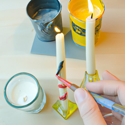 Tips and Tricks for Painting Candles