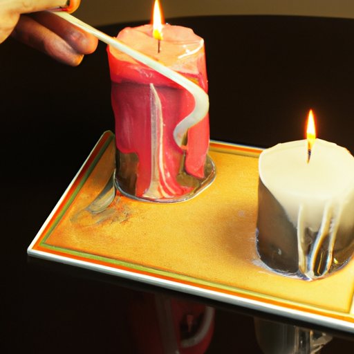 How to Achieve Different Effects with Candle Painting Techniques