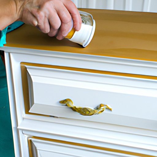 Finishing Touches: Adding Details to Wooden Cabinets with Paint