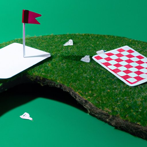 Make a Miniature Golf Course with Playing Cards