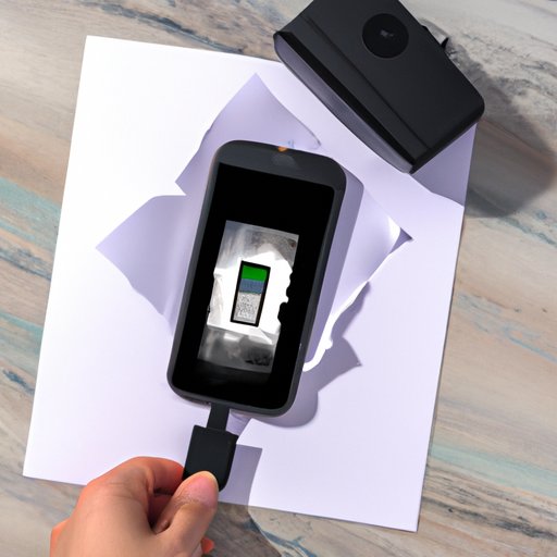 Printing from Your Phone Using a USB Cable