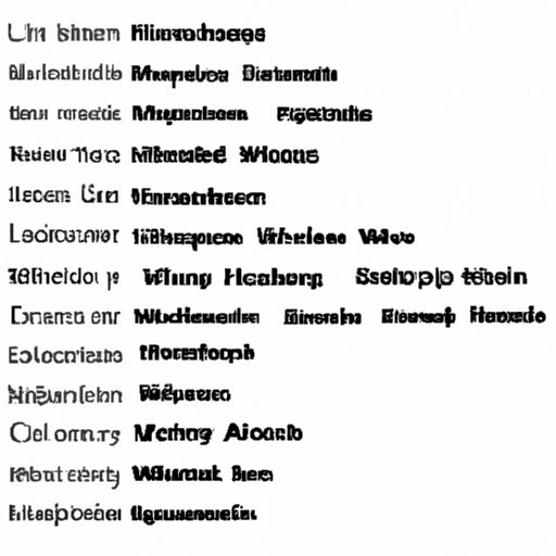 Compile a List of Names and Their Proper Pronunciation