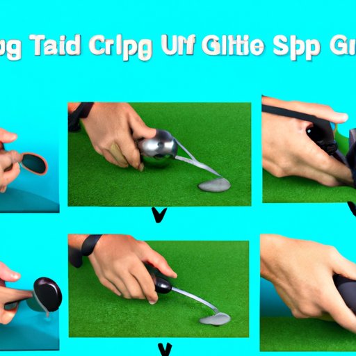 Video Tutorials Demonstrating Various Methods of Gripping a Golf Club