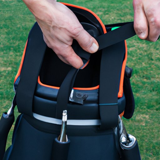 Show How to Properly Secure Your Golf Bag with Straps