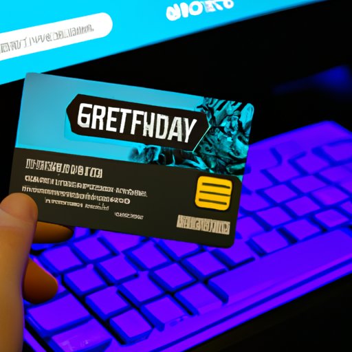 Creating a Fortnite Account and Redeeming the Gift Card