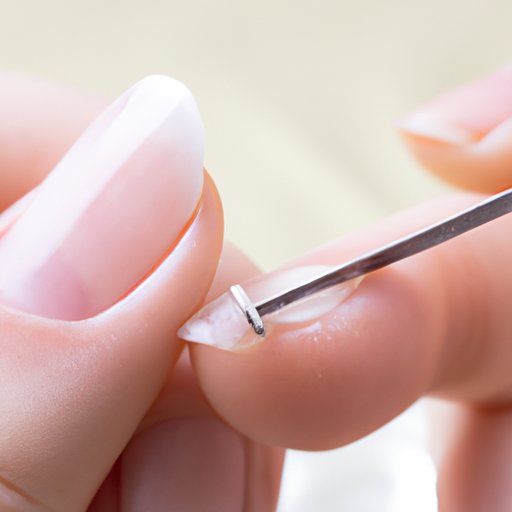 Use a Cuticle Pusher to Gently Remove the Acrylics