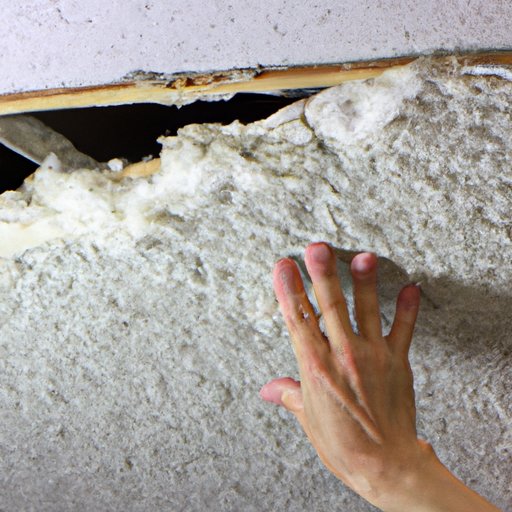 Carefully Remove or Cut Out the Asbestos Popcorn Ceiling