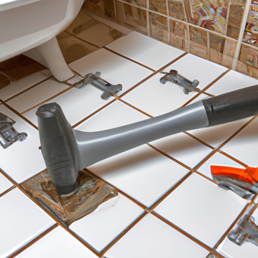 Using the Right Tools to Easily Remove Bathroom Floor Tile