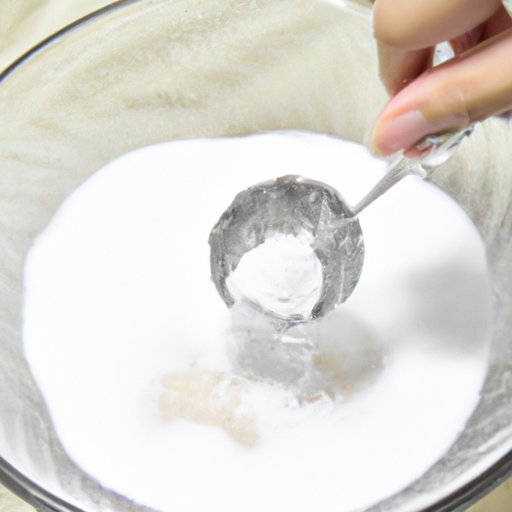 Creating a Baking Soda Paste